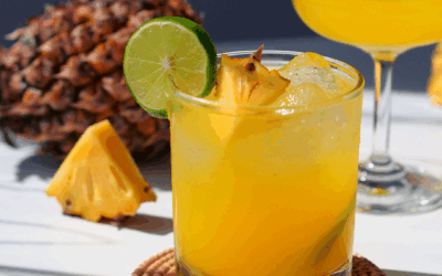 Pineapple and Passionfruit Margarita