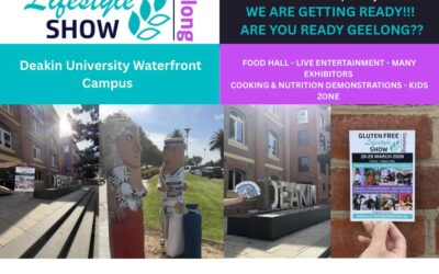 Gluten Free Lifestyle Show, Geelong: Sat 28th – Sun 29th March