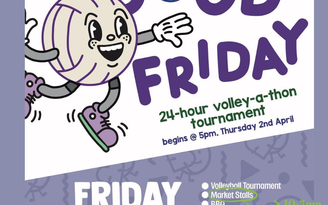 Maroondah Volleyball Good Fri Volley-a-thon: Fri 3rd